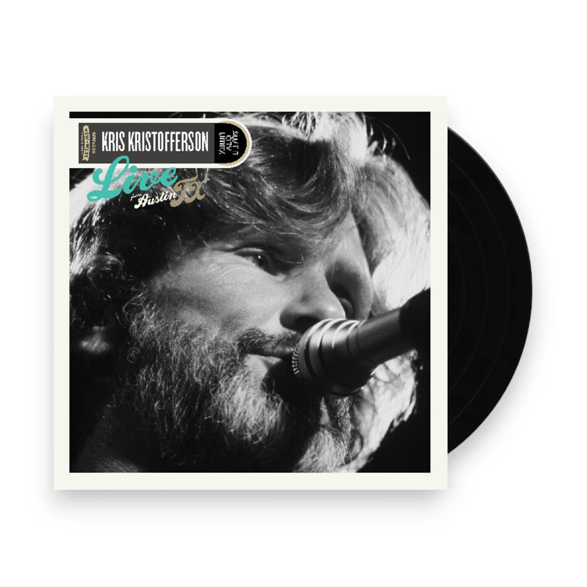Kris Kristofferson – Live From Austin TX (Colored LP Vinyl) - Front