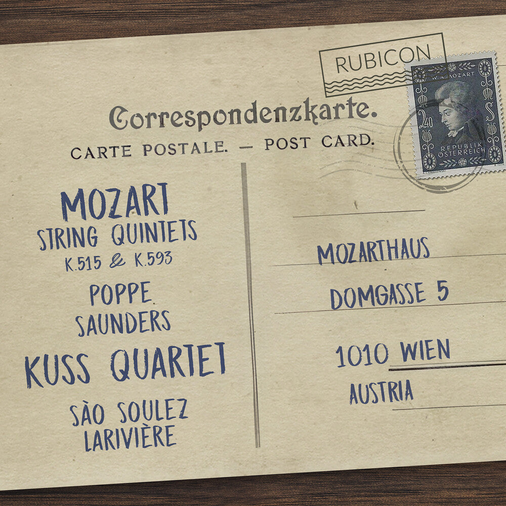 Kuss Quartet – Mozart: String Quintets K.515 & K.593 (CD)