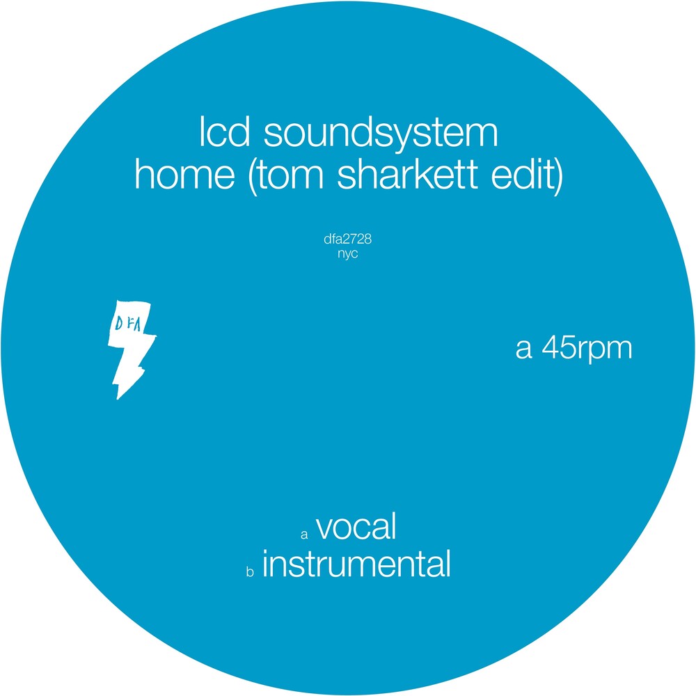 LCD Soundsystem – Home (Tom Sharkett Edit 12" Vinyl)