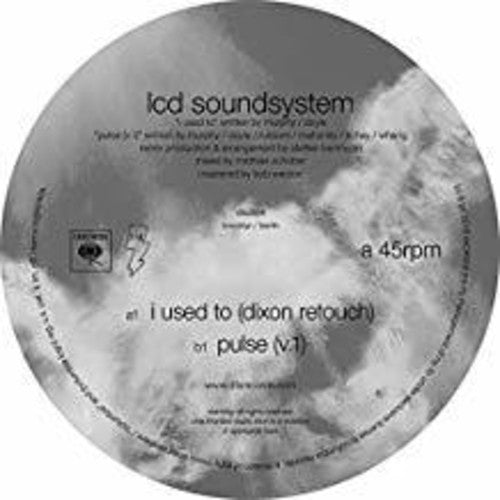 LCD Soundsystem – I Used To (Dixon Rework / Pulse V.1, Vinyl Single)
