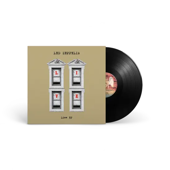 LED ZEPPELIN 'LIVE EP' 12"