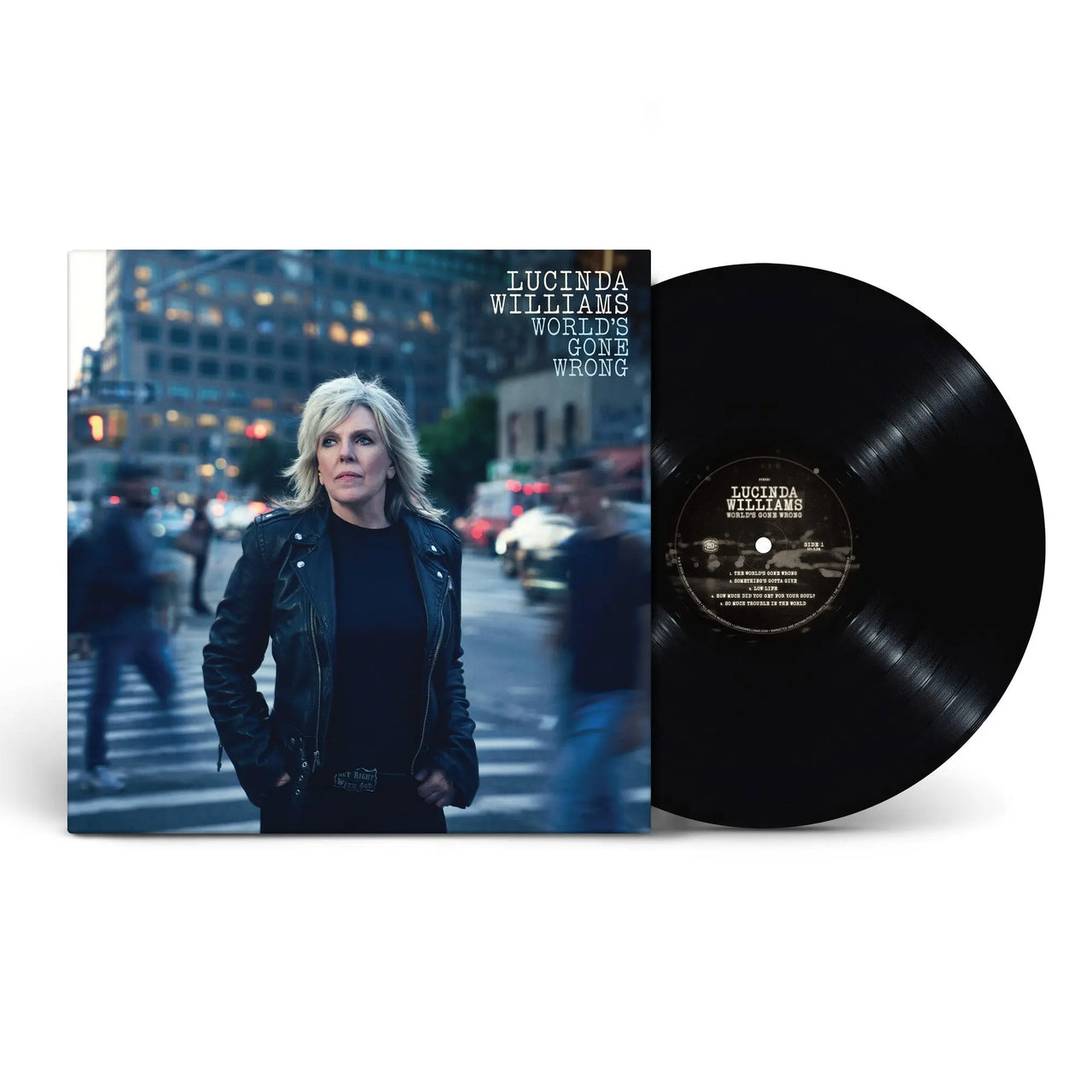 LUCINDA WILLIAMS 'WORLD'S GONE WRONG' LP