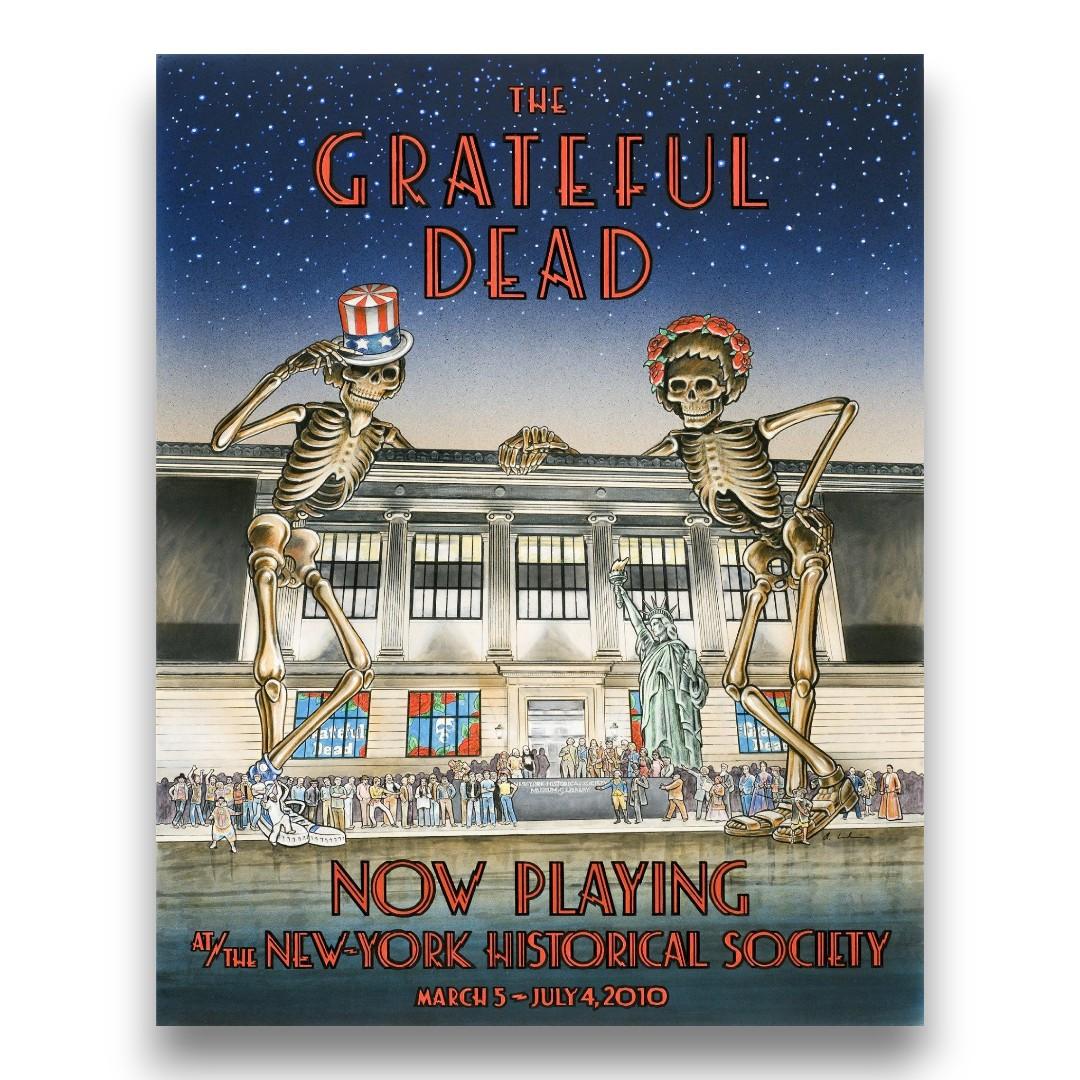 Grateful Dead – New York Historical Society, New York (Mar 5, 2010) by Dennis Larkins (Signed)