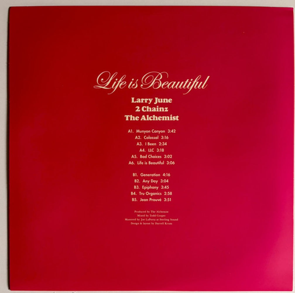 Larry June – Life Is Beautiful (LP Vinyl)
