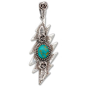 Lazy Lightning Pendant | Turquoise