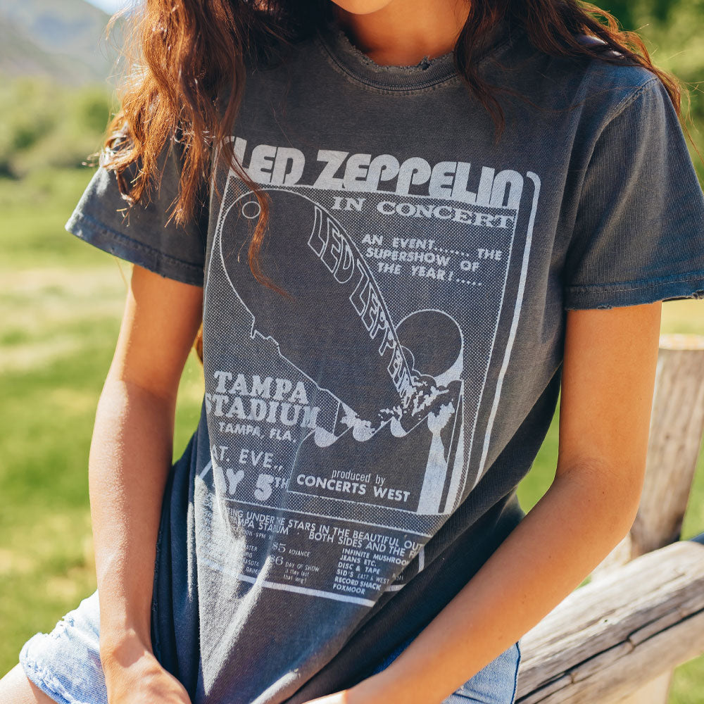 Led Zeppelin 1973 Sunkissed Tee