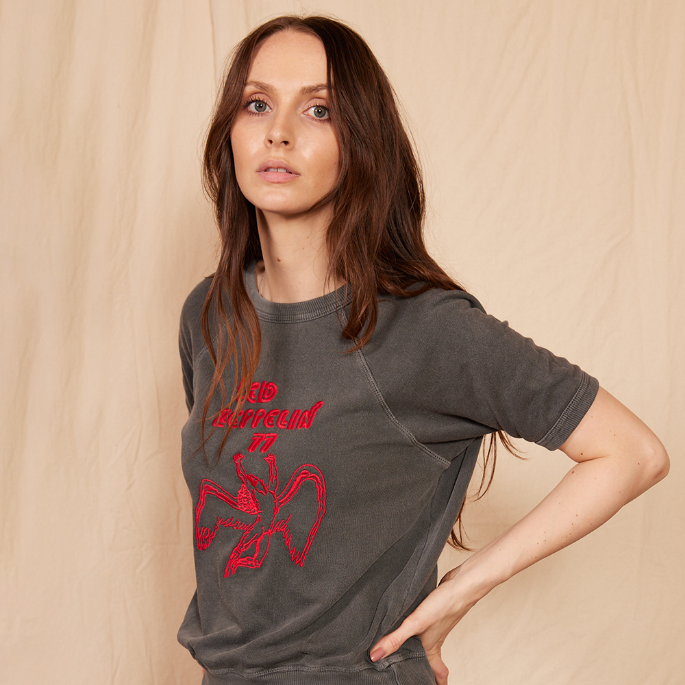 Led Zeppelin '77 Terry Raglan Shirt