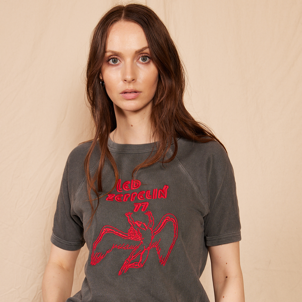 Led Zeppelin '77 Terry Raglan Shirt