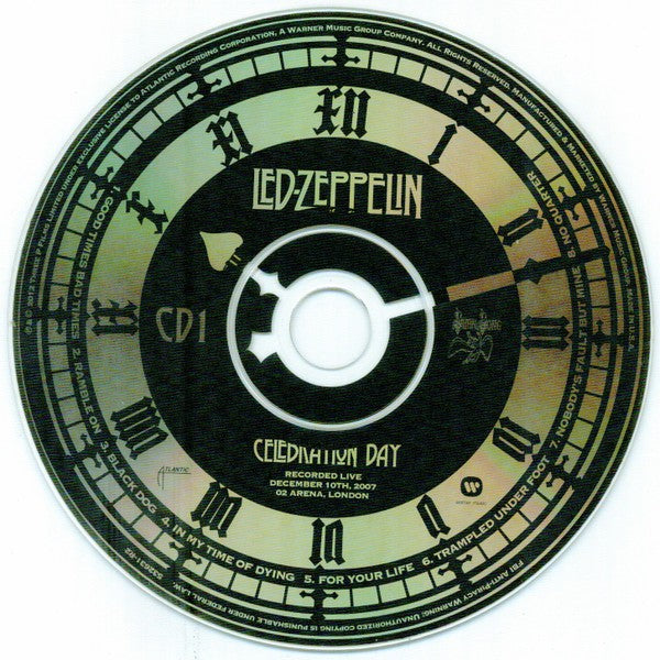 Led Zeppelin – Celebration Day (2 CD Softpak) - Alternate View