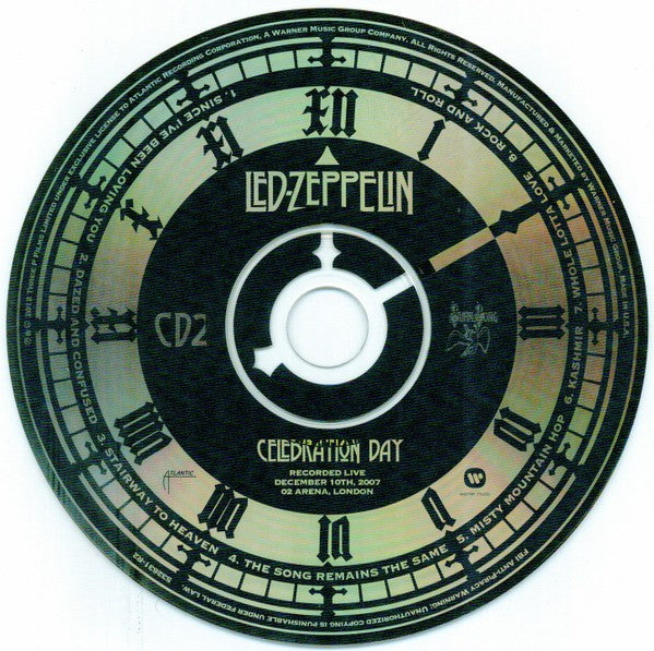 Led Zeppelin – Celebration Day (2 CD Softpak) - Close-Up