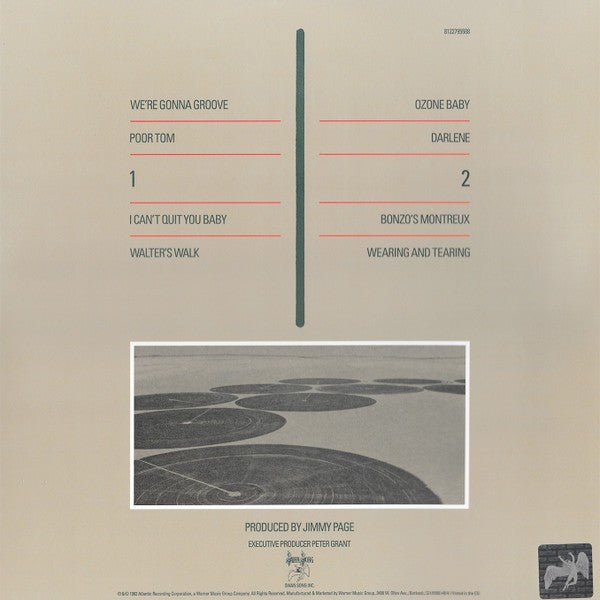 Led Zeppelin – Coda: Remastered Original Album (LP Vinyl) - Detail