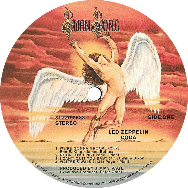 Led Zeppelin – Coda: Remastered Original Album (LP Vinyl) - Alternate View