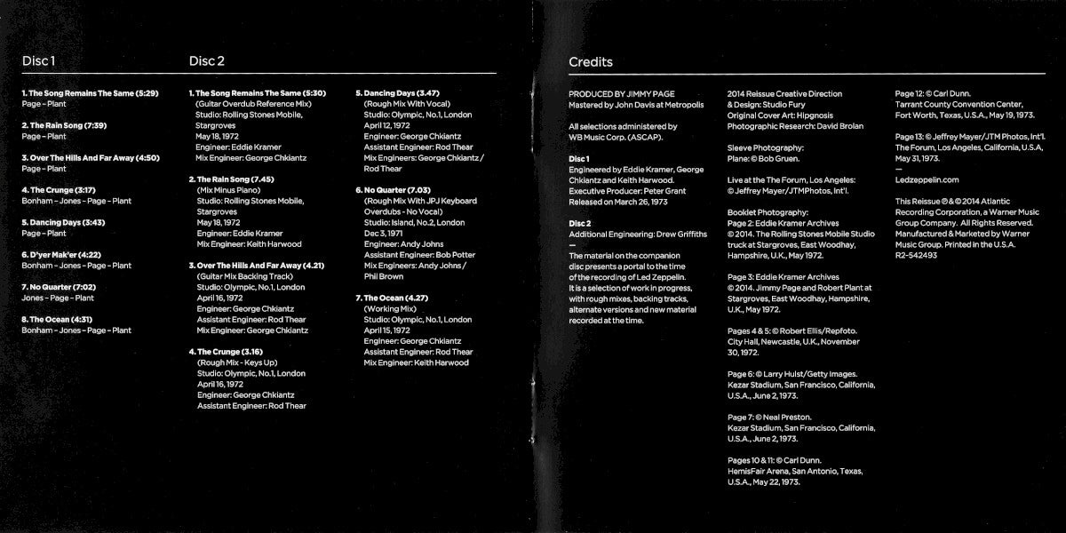 Led Zeppelin – Houses Of The Holy: Remastered Deluxe Edition (2-CD) - View 11