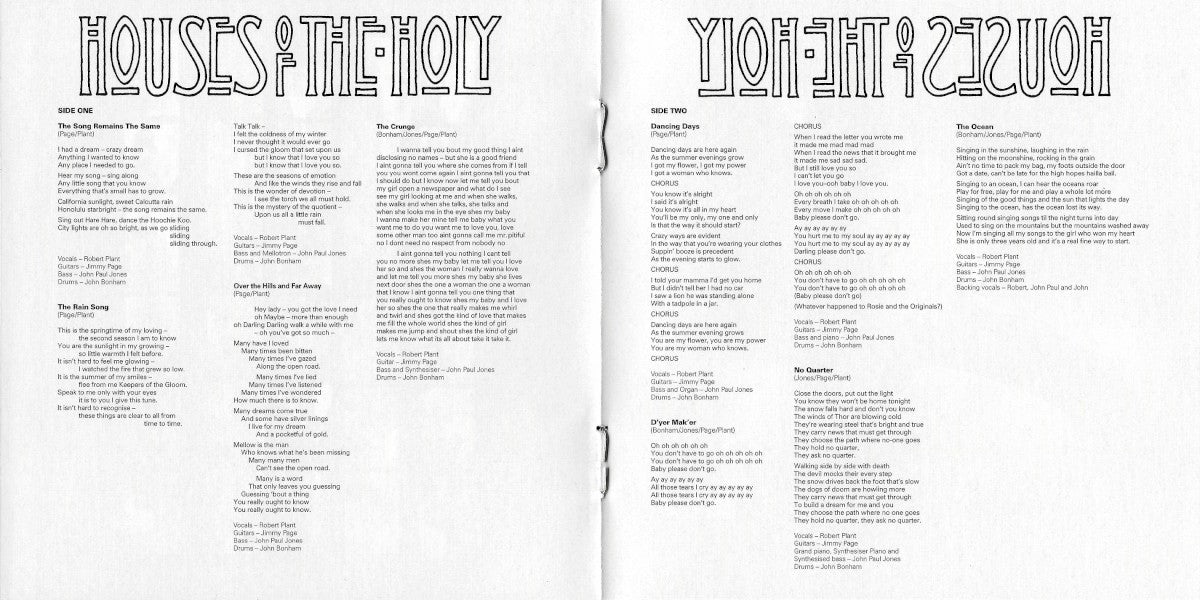Led Zeppelin – Houses Of The Holy: Remastered Deluxe Edition (2-CD) - Lifestyle