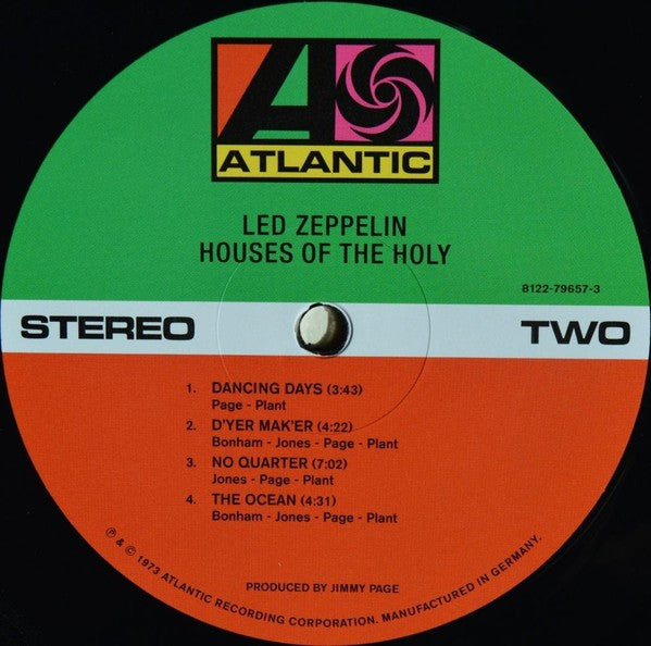 Led Zeppelin – Houses Of The Holy: Remastered Original Album (LP Vinyl) - Alternate View