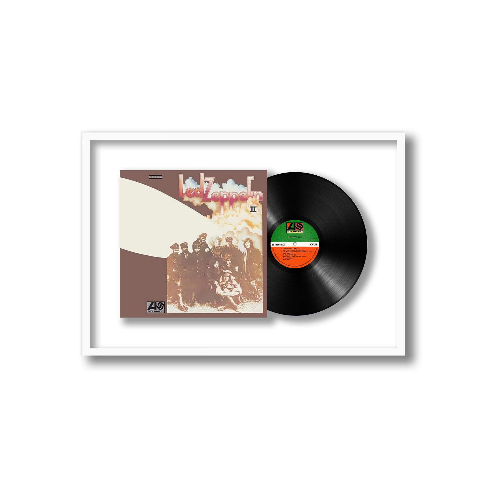 Led Zeppelin - II (Framed Vinyl)