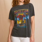 Led Zeppelin Inglewood Sunkissed Gray Tee
