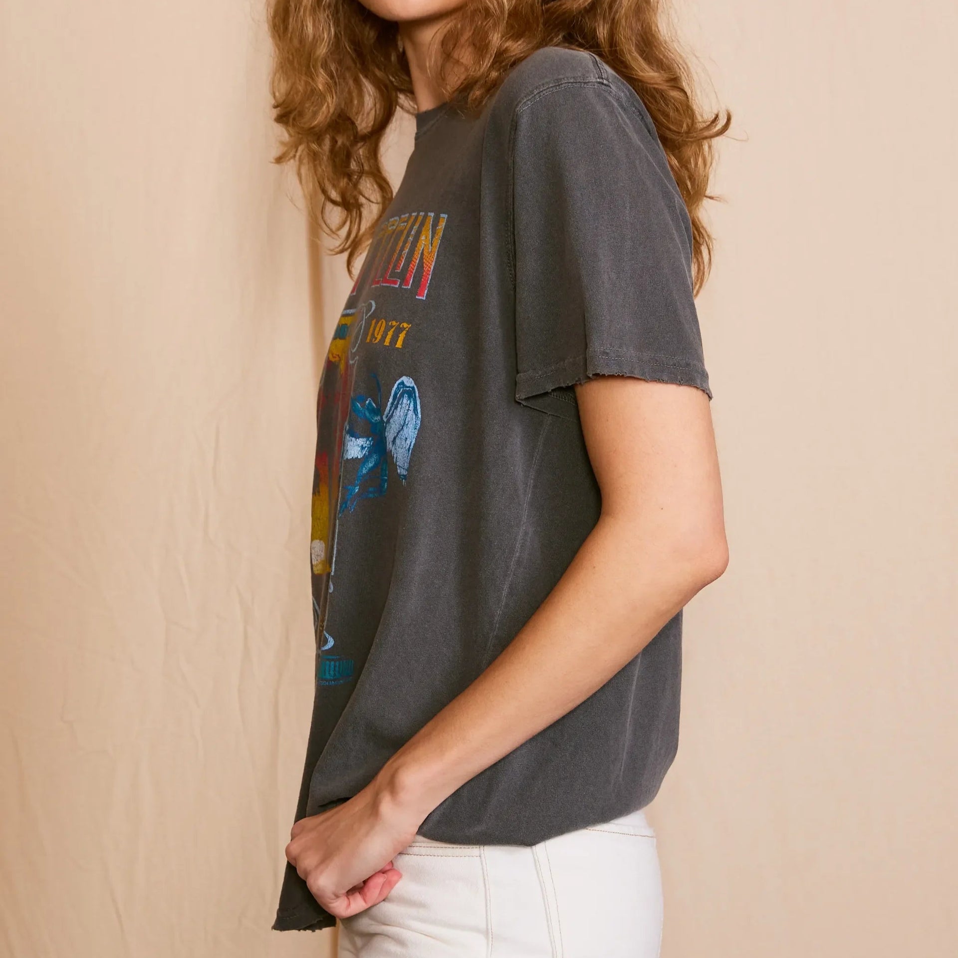 Led Zeppelin Inglewood Sunkissed Gray Tee