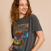 Led Zeppelin Inglewood Sunkissed Gray Tee