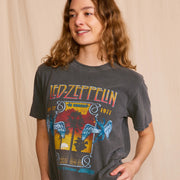 Led Zeppelin Inglewood Sunkissed Gray Tee