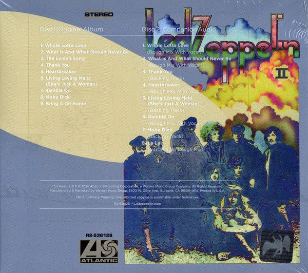 Led Zeppelin – Led Zeppelin II: Remastered Deluxe Edition (2-CD) - Detail