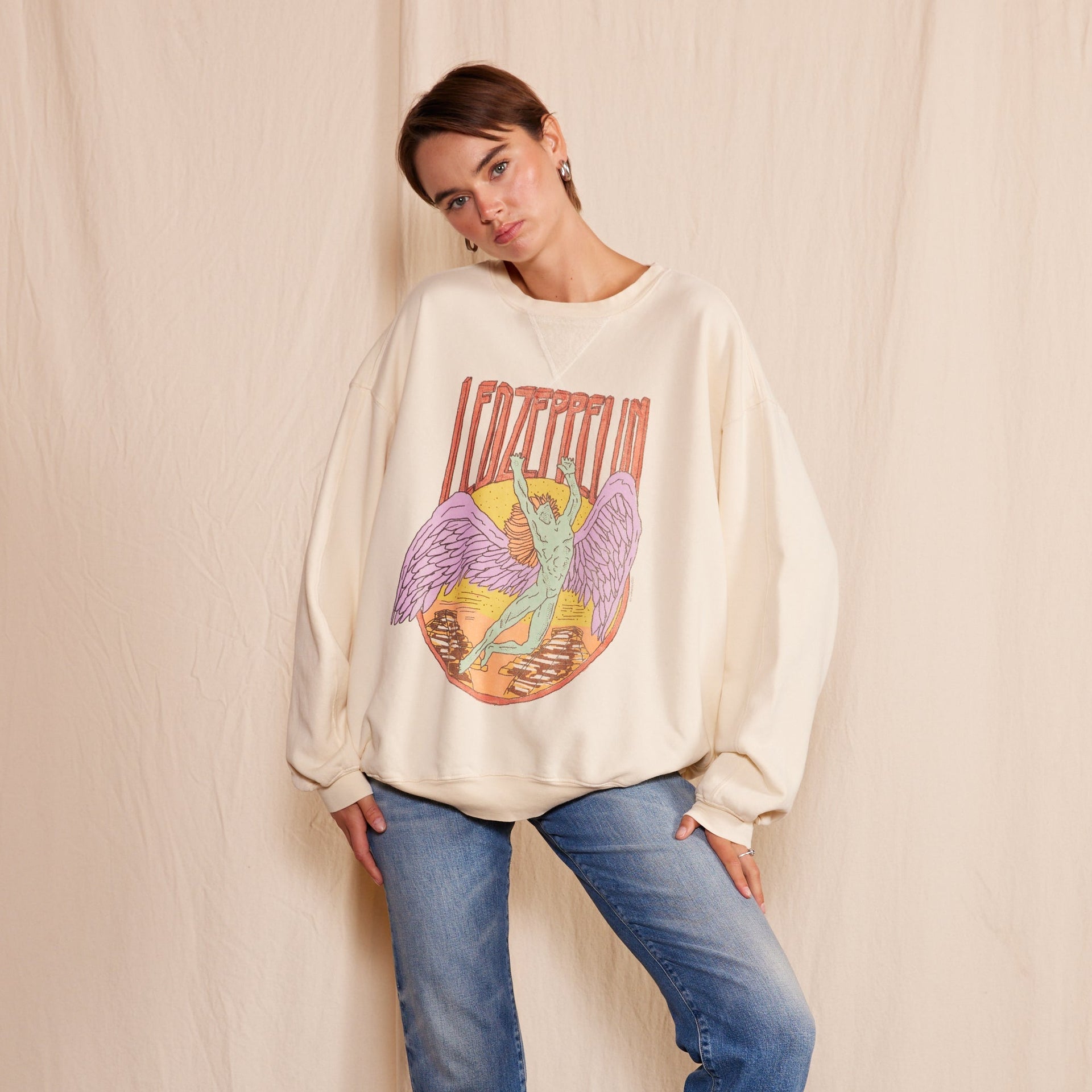 Led Zeppelin Sage Swan Sweatshirt