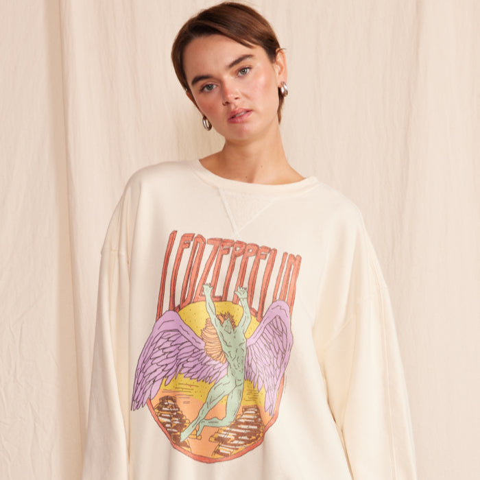 Led Zeppelin Sage Swan Sweatshirt