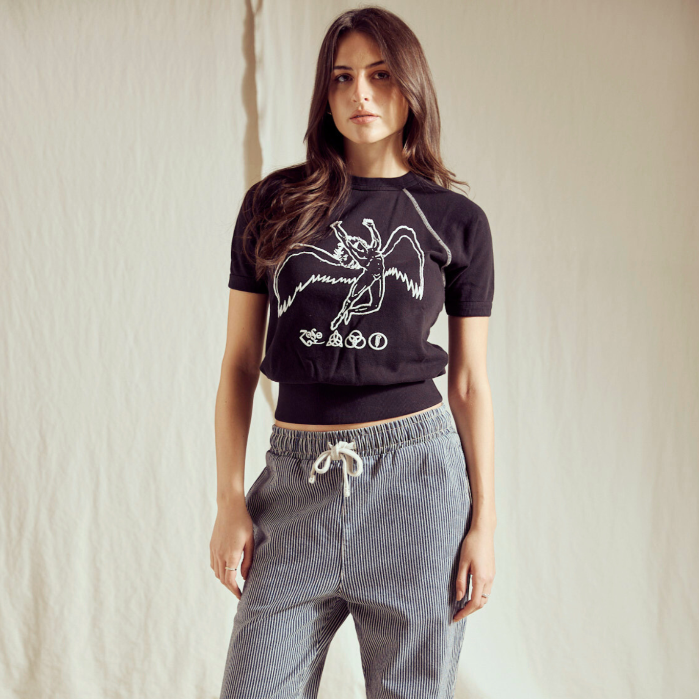 Led Zeppelin Short Sleeve Icarus Raglan
