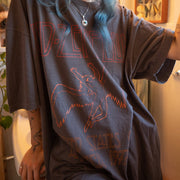 Led Zeppelin USA Tour 1977 Oversized Tee