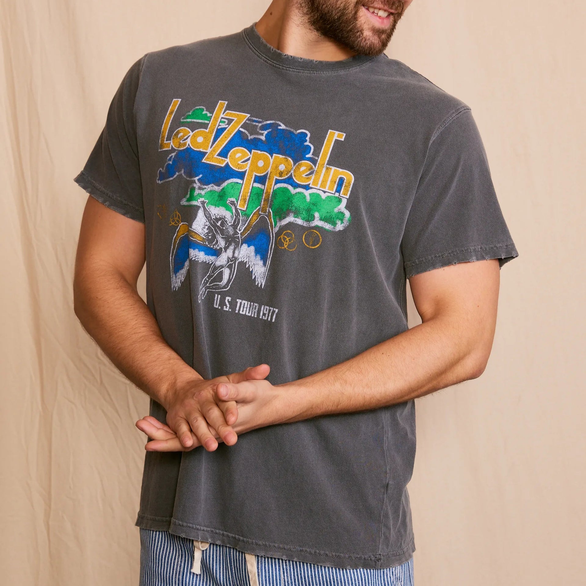 Led Zeppelin U.S Tour 1977 Men's Tee