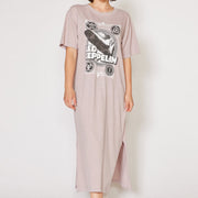 Led Zeppelin Vintage Lavender Dress