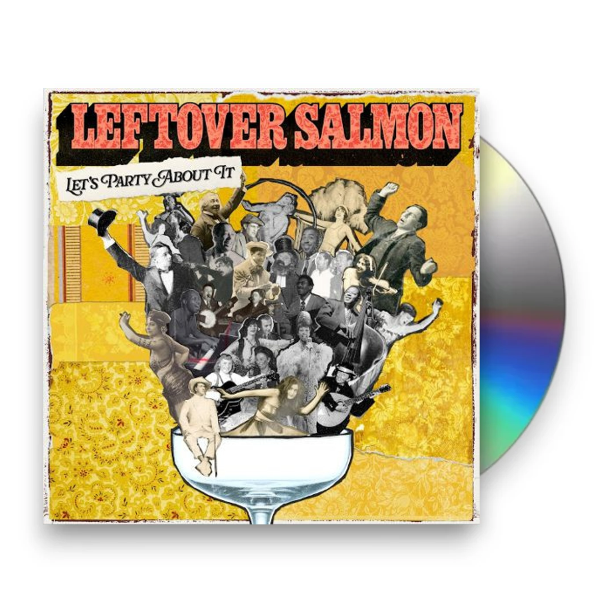 Leftover Salmon – Let's Party About It (CD) - Front