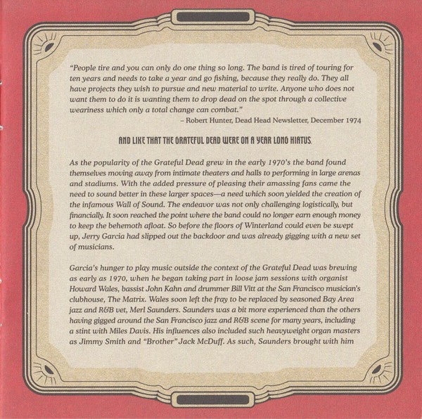 Legion of Mary – GarciaLive Vol. 3: December 14-15, 1974 Northwest Tour (3-CD) - View 11