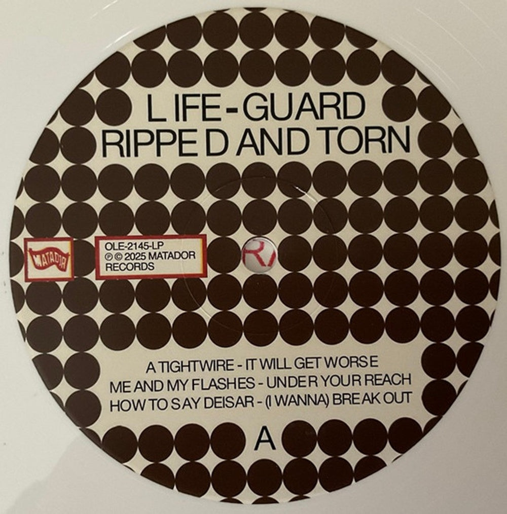 Lifeguard – Ripped And Torn (LP White Vinyl)