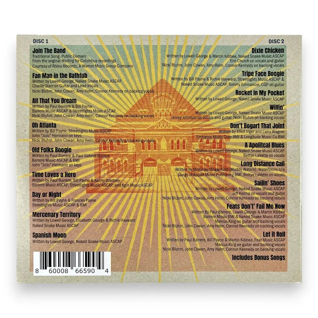 Little Feat – Celebrating Waiting for Columbus at The Ryman (2-CD)