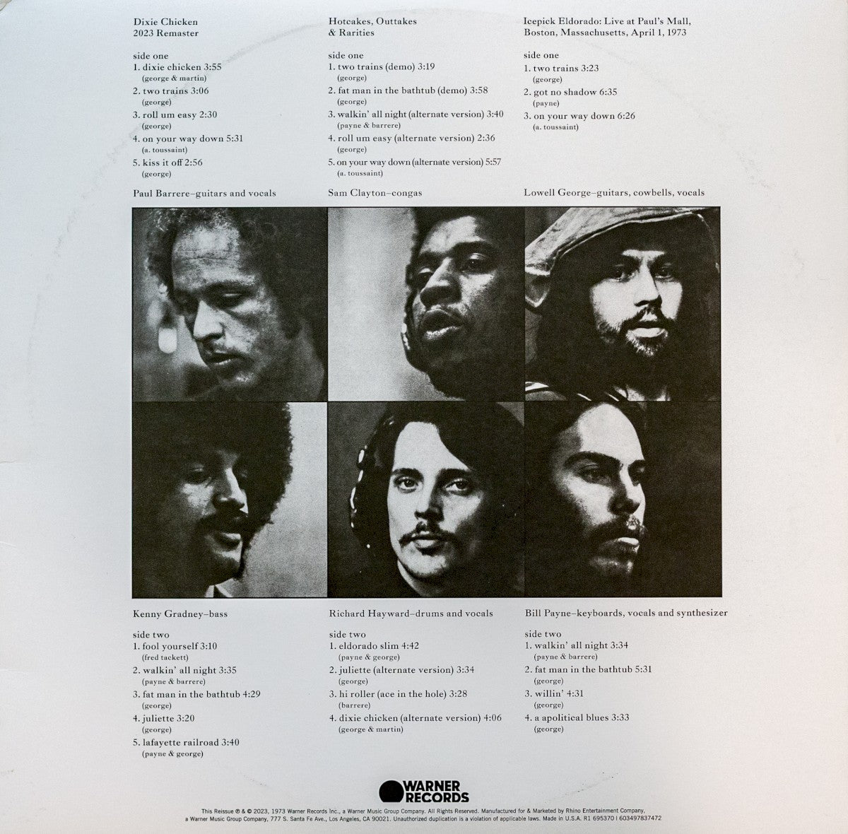 Little Feat – Dixie Chicken (Deluxe 3-LP Vinyl)