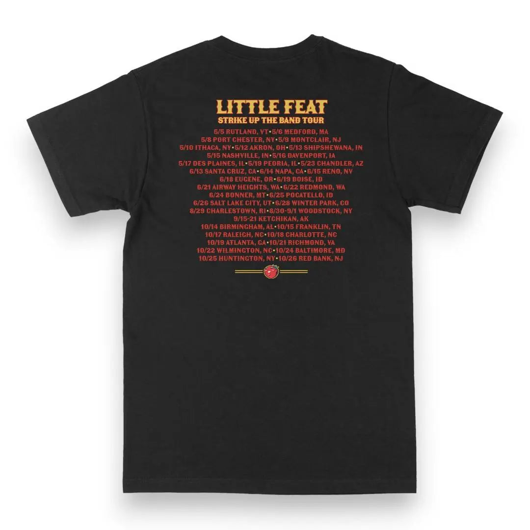 Little Feat Strike Up The Band Tour T-Shirt