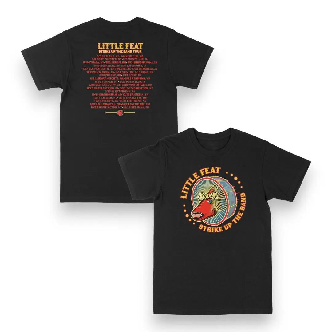 Little Feat Strike Up The Band Tour T-Shirt