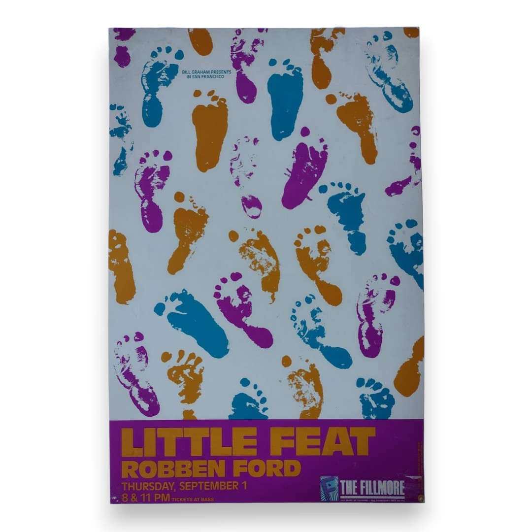 Little Feat – The Fillmore, San Francisco (Sep 1, 1988) by Arlene Owseichik