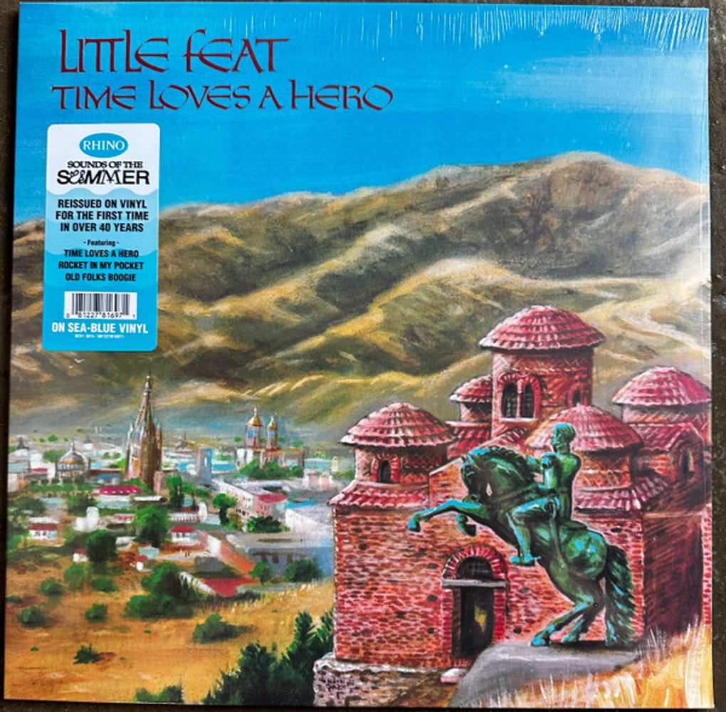 Little Feat – Time Loves A Hero (Blue LP Vinyl) - Back