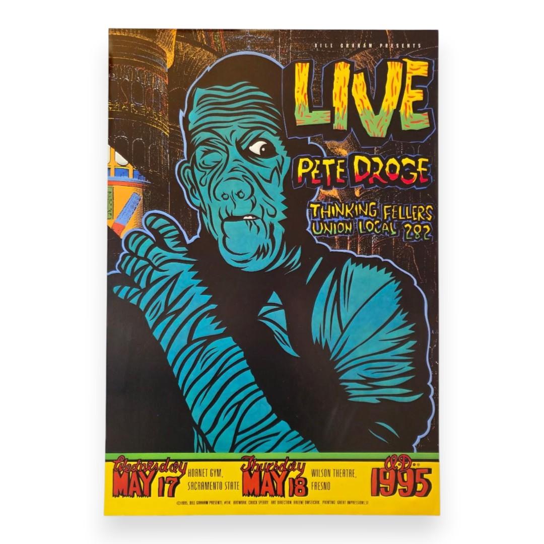 Live, Pete Droge, Thinking Fellers Union Local 282 – 1995 Tour by Chuck Sperry (May 17–18, 1995)