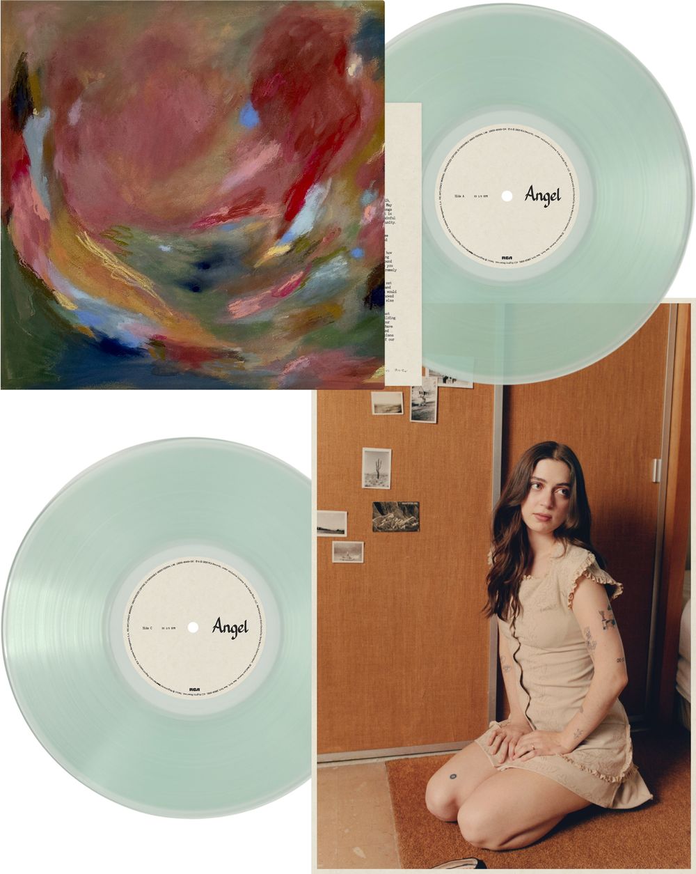 Lizzy McAlpine – Angel (Coke Bottle Clear Looking Glass LP Vinyl)