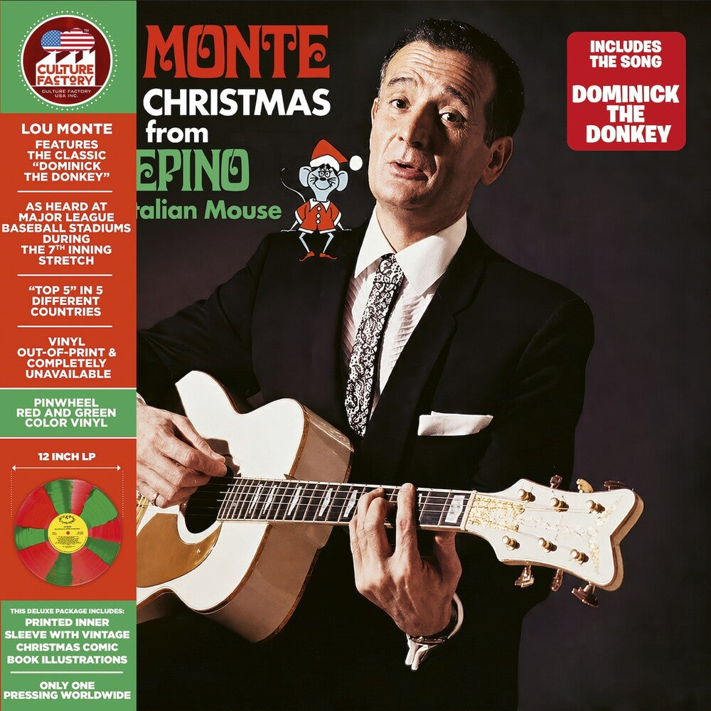 Lou Monte – Merry Christmas From Pepino The Italian Mouse (LP Vinyl)