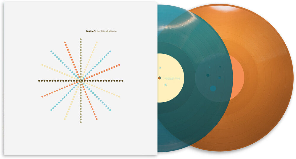Lusine – A Certain Distance (Transparent Orange & Teal 2-LP Vinyl)