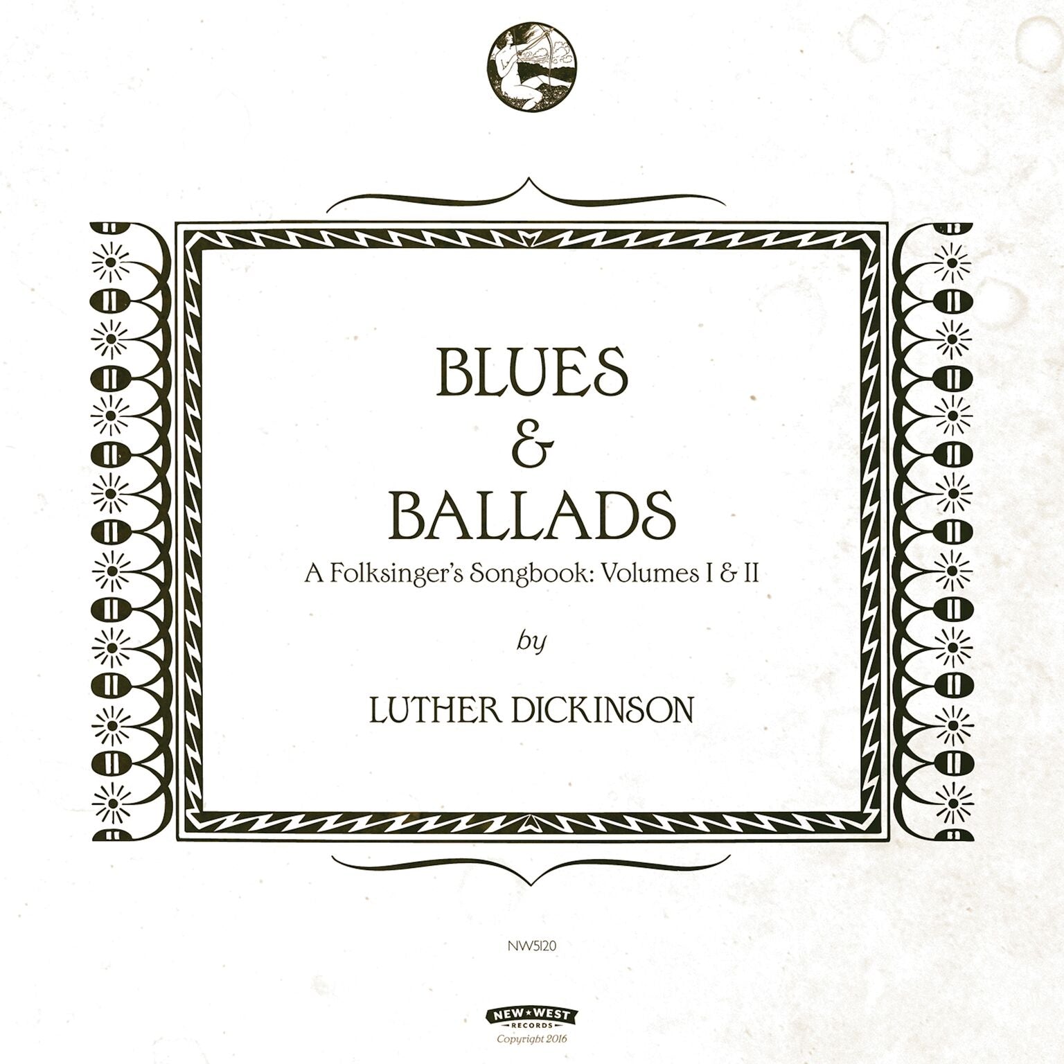 Luther Dickinson – Blues & Ballads, A Folksinger’s Songbook, Volumes I & II (Metallic Gold 2-LP Vinyl)