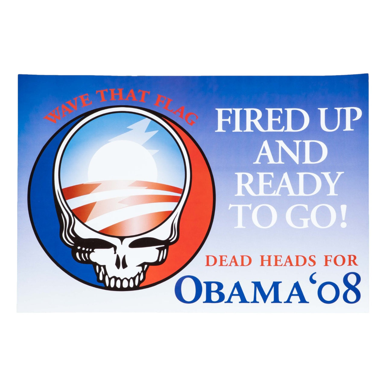 Dead Heads for Obama Warfield Theatre Concert Poster (2008)