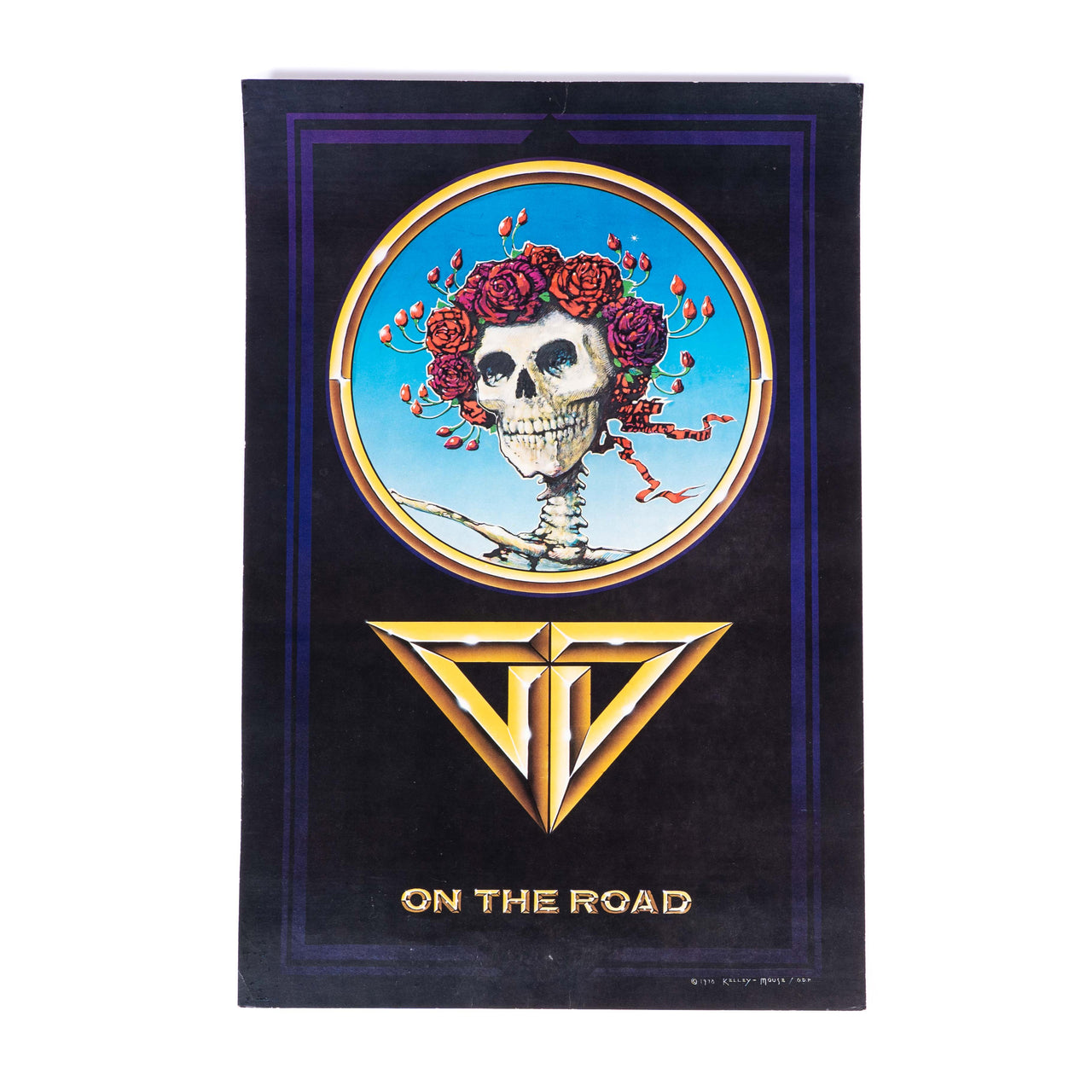 Grateful Dead On the Road Again Poster by Stanley Mouse & Alton Kelly (1978)