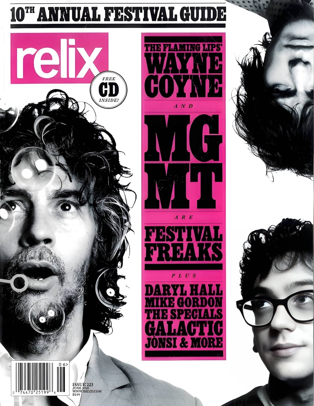 MGMT - June 2010 Relix Issue
