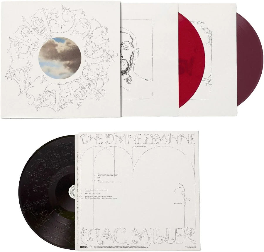 Mac Miller – The Divine Feminine: 10th Anniversary (Apple + Fruit Punch + Black Ice 3-LP Vinyl)