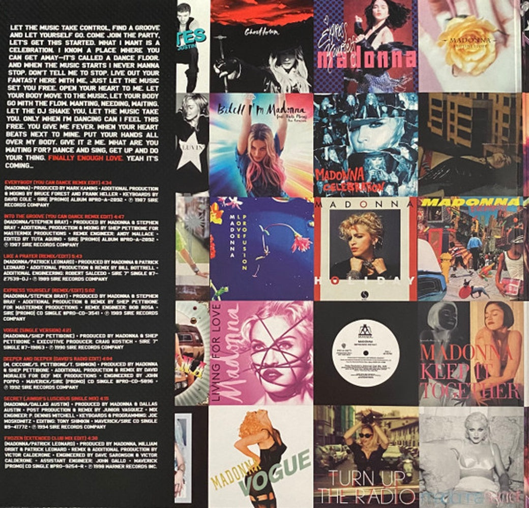 Madonna – Finally Enough Love (2-LP Vinyl)